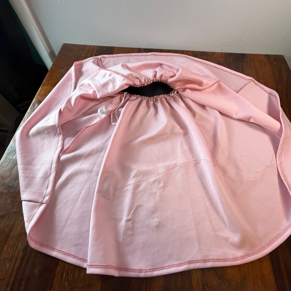 Spirit Halloween Pink Poodle Skirt 50s Sock Hop Costume Sequin Appliqué SM - Picture 8 of 8